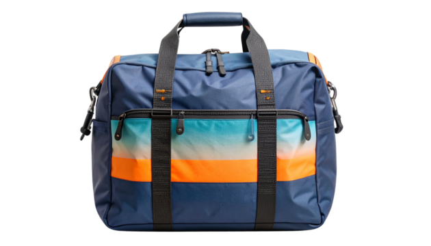 gym sports accessory bag isolated on transparent background