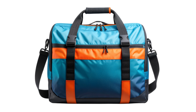 gym sports accessory bag isolated on transparent background