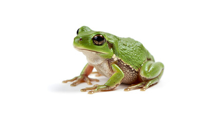 Fototapeta premium frog on white background