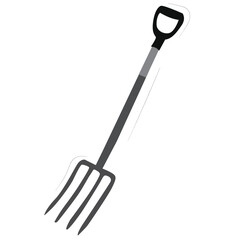 Pitchfork. pitchfork wide with long handle