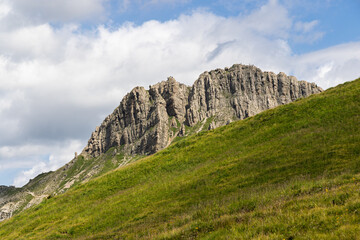 Hiking near Cima Costazza and Baita Segantini - Italy