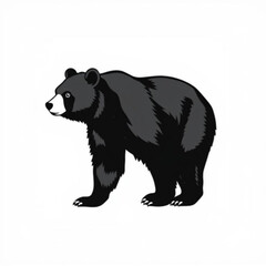 Asian Black Bear Icon