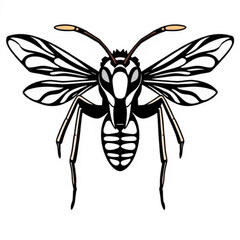 Asian Giant Hornet Animal Icon