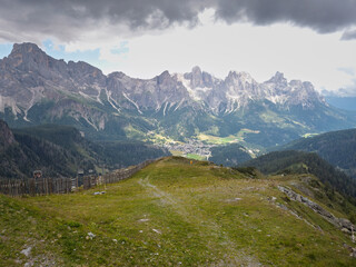 Hiking near Cima Costazza and Baita Segantini - Italy