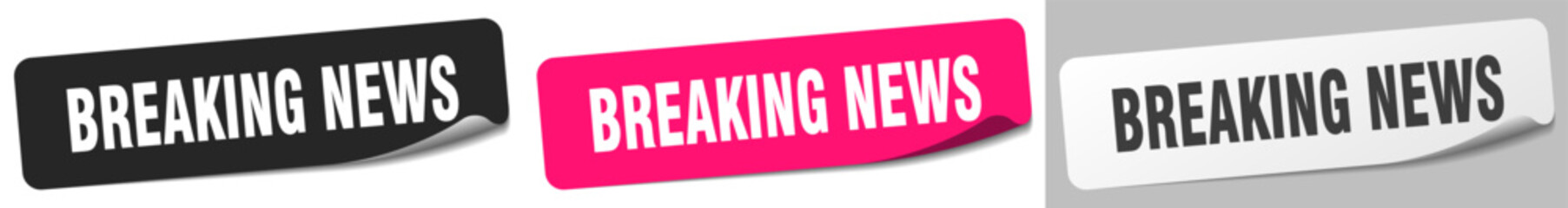 BREAKING NEWS STICKER