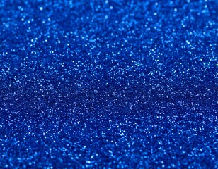 Fototapeta premium Close-up of a deep blue glittering surface