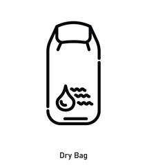 Dry Bag Icon – Waterproof Storage for Clothes and Electronics During Camping