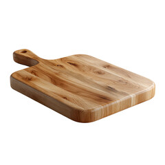 Chopping board isoleted on transparent background.