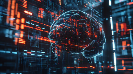 Binary stock market data being processed inside a robot, Robot program trading