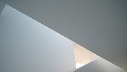 Abstract Minimalist Architecture Detail - Light and Shadow Play
