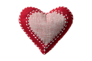Handmade heart decoration craft room textile art