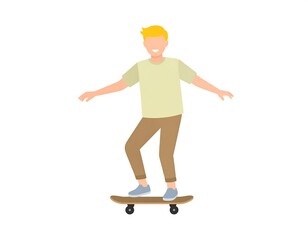 Cartoon skater