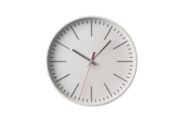 Minimalist clock for time management in office