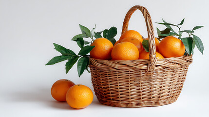 Basket Of Oranges
