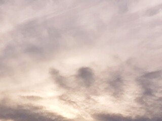 clouds in the sky