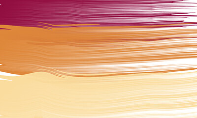 Warm Sunset Tones Horizontal Brush Strokes Background