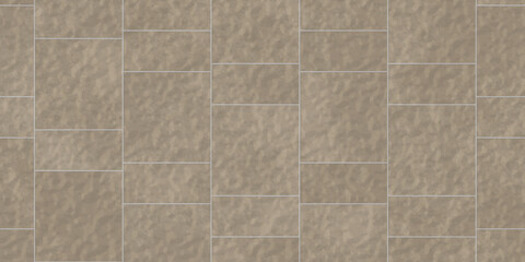 Fototapeta premium Ceramic Tiles Gloss Mix Cream Tile White Joints Texture