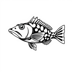 Mangrove Snapper Animal Icon