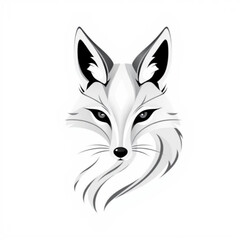 Marble Fox Animal Icon