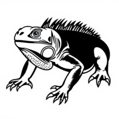 Marine Iguana Animal Icon