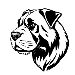 Mastiff Mix Animal Icon