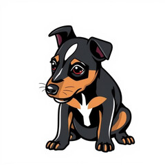 Miniature Pinscher Vector Icon