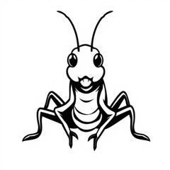 Mole Cricket Animal Icon