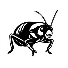 Mole Cricket Animal Icon