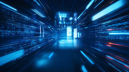 Tunnel through space