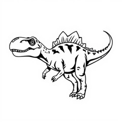 Mosasaurus Black Animal Icon