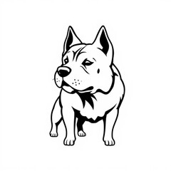 Moscow Watchdog Animal Icon