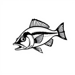 Mullet Fish Animal Icon
