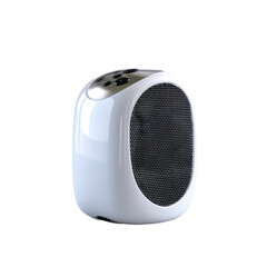 Company Bluetooth speaker isoleted on transparent background .
