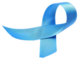 PNG Blue ribbon awareness accessories accessory necktie