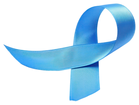 PNG Blue ribbon awareness accessories accessory necktie