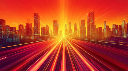 Fototapeta premium traffic in the city