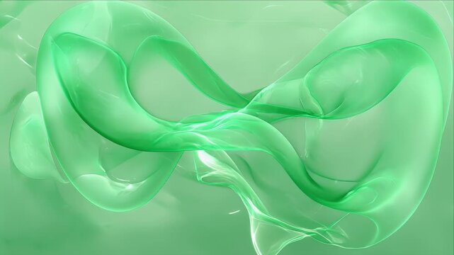 A relaxing video with abstract shapes in soft pastel colors flowing gently and morphine mixing.