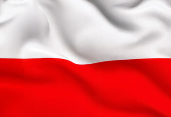 flag of poland background