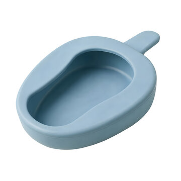 Plastic Bedpan for Hospital and Patient Use