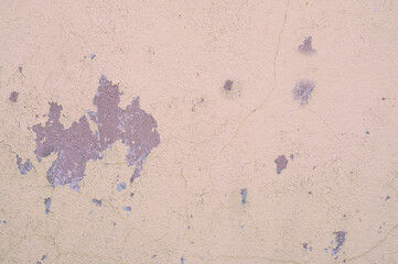 Old and color peeling wall. texture and background.