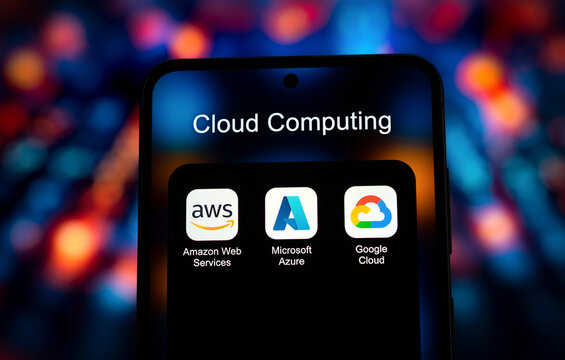 Cloud Tech Leaders - Microsoft Azure, Amazon AWS, and Google Cloud Services