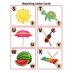 Match Letters Worksheet Activity of kids 34