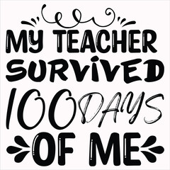 Mission Complete 100 Days of Learning Accomplished! Space and Astronaut Themed School T-Shirt