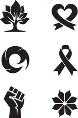 Powerful symbols of hope, nature, and unity for your projects