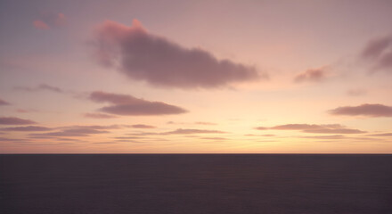 Obraz premium Sunset horizon landscape