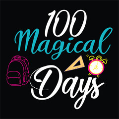 100 Days Flew By Airplane Themed School Celebration T-Shirt for Kids and Pilots-in-Training