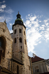 Krakow, Poland. Old Town, centre of Europe