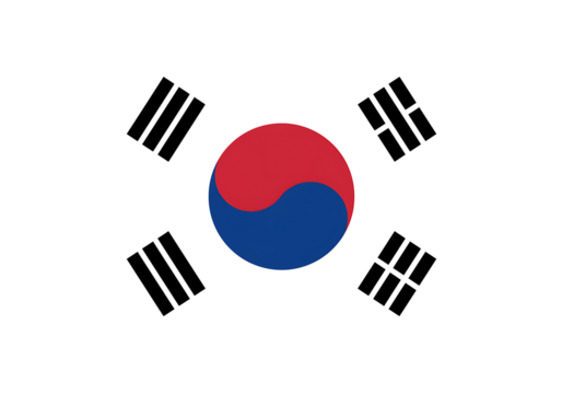 South Korea National Flag Icon