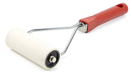 paint roller isolated on white