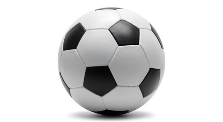 Fototapeta premium Isolated Classic Soccer Ball on White